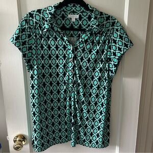 Charter CIub Damask Printed Polo Size XL